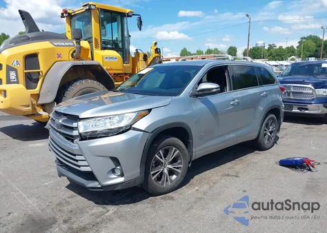 2017 Toyota Highlander Le Plus из США, поврежденный, VIN 5TDBZRFH9HS458757